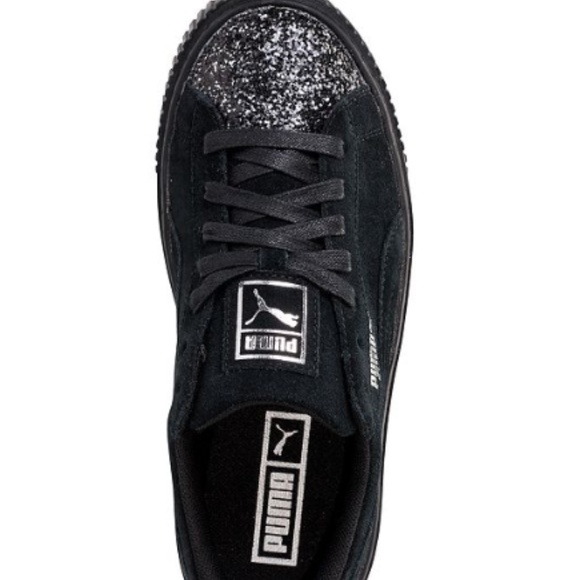 NWT-Women's Suede leather Platform Sneakers 8 - Picture 8 of 8